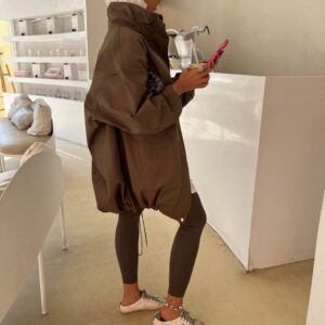 OVERSIZED JACKET - ETOUPE