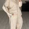 Double Lines - Beige