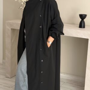 Alternative view of Classic trench coat - Black