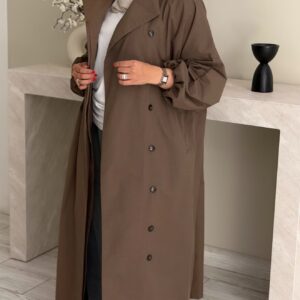 Classic trench coat - Mocha - الصورة 3