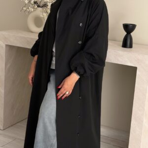 Classic trench coat - Black