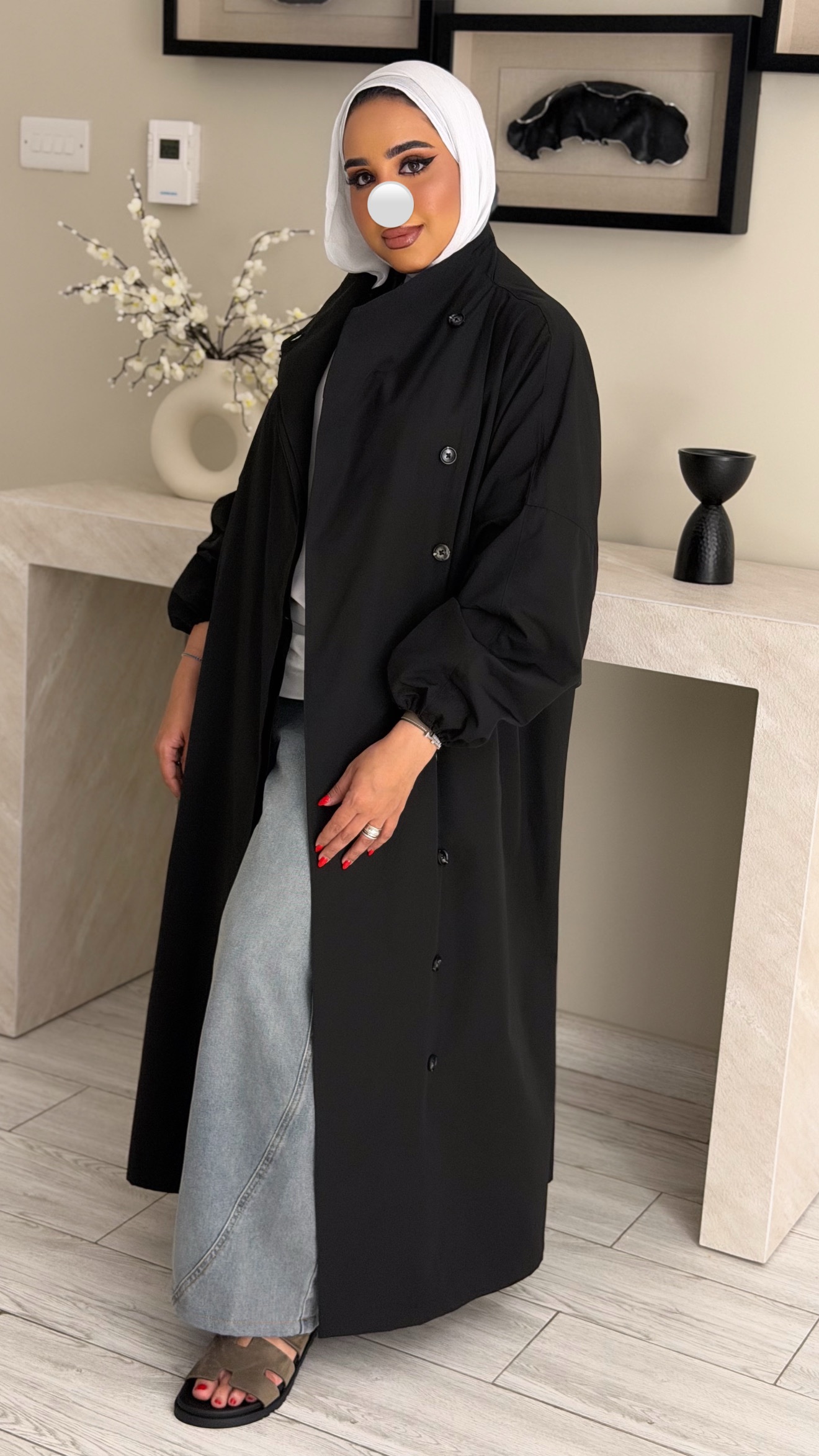 Classic trench coat - Black