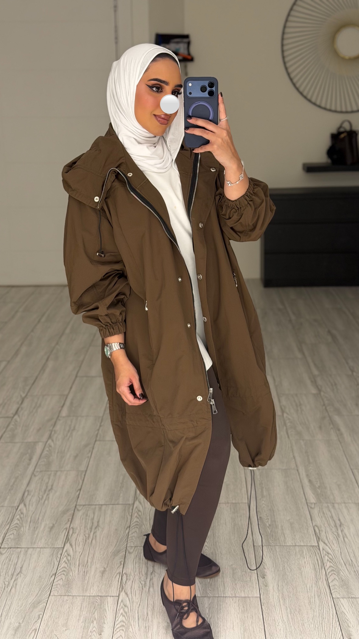 Trench coat - brown - الصورة 7