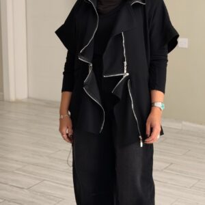 Alternative view of FreeSize black vest