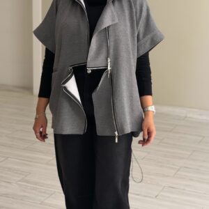 Alternative view of FreeSize Grey vest