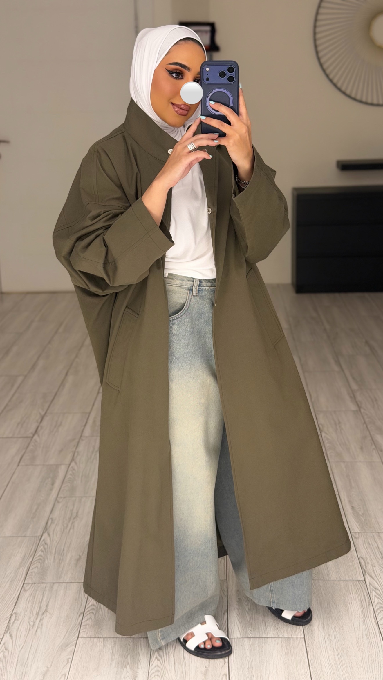 Olive Jacket - الصورة 2