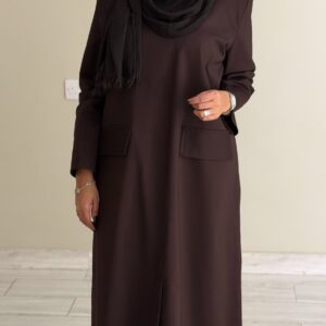 Alternative view of BlazerXshirt brown