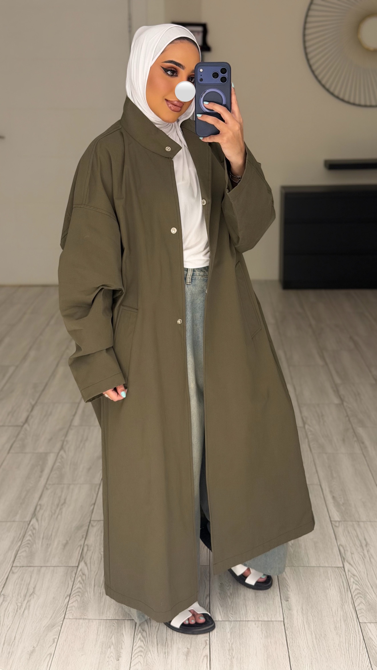 Olive Jacket - الصورة 4