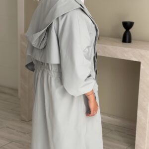 ⁦Hoodie Trench Coat⁩ - الصورة ⁦3⁩