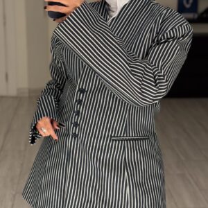 Stripes jeans Blazer