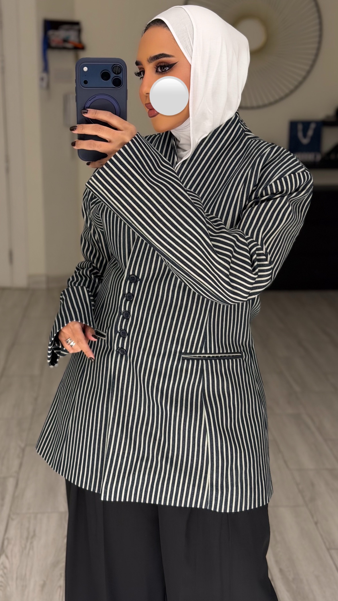 Stripes jeans Blazer