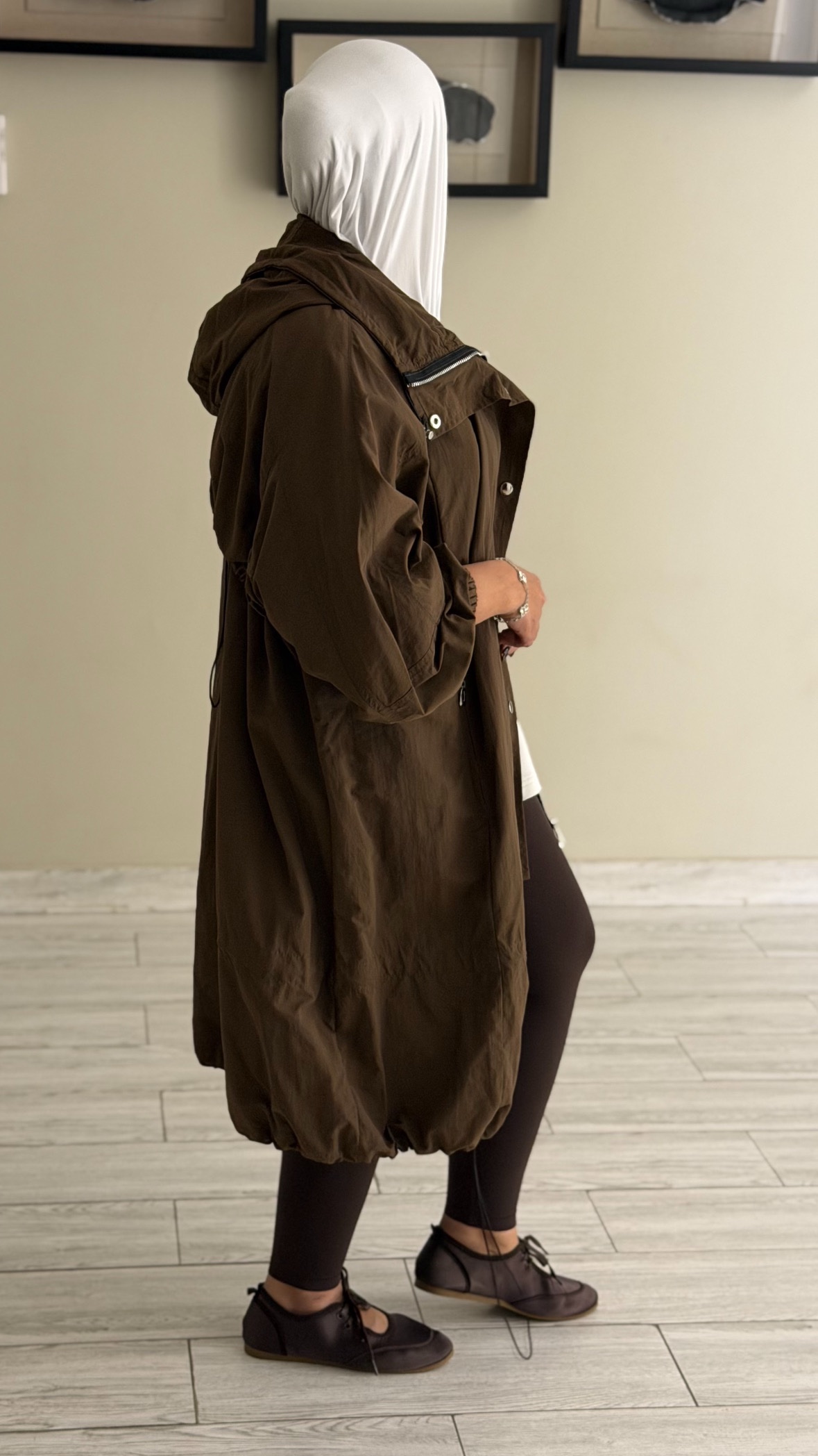 Trench coat - brown - الصورة 3