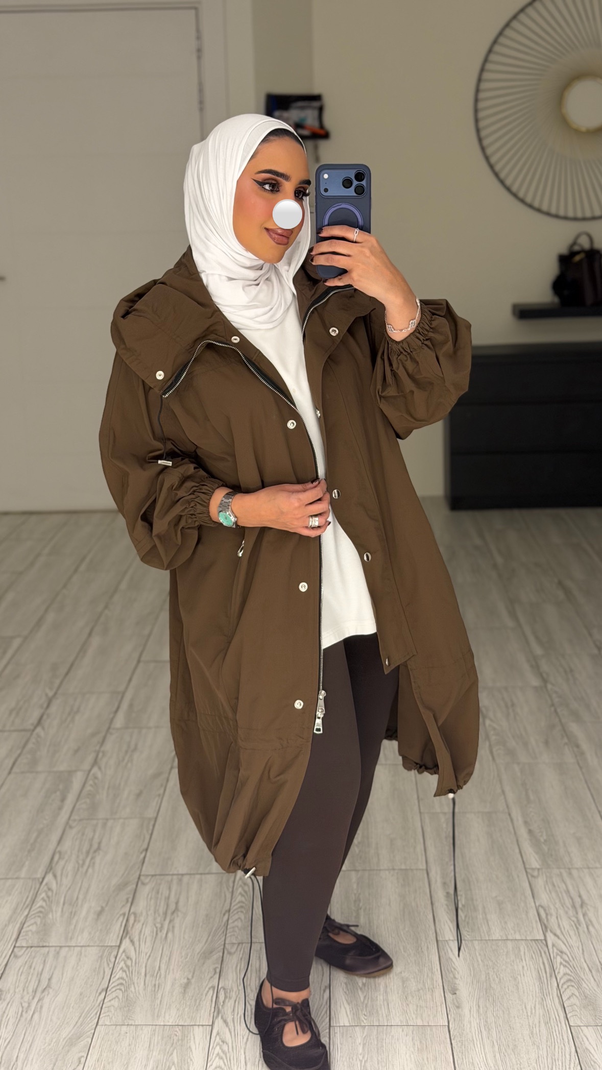 Trench coat - brown