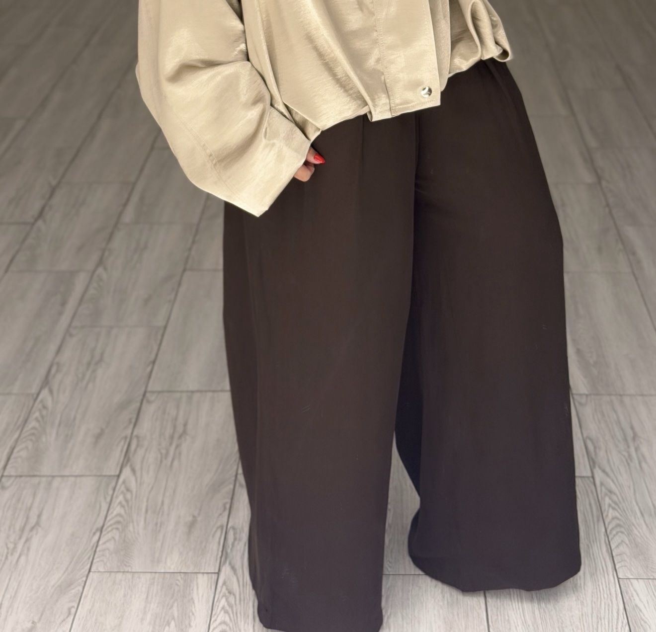 Basic cut pants - الصورة 2