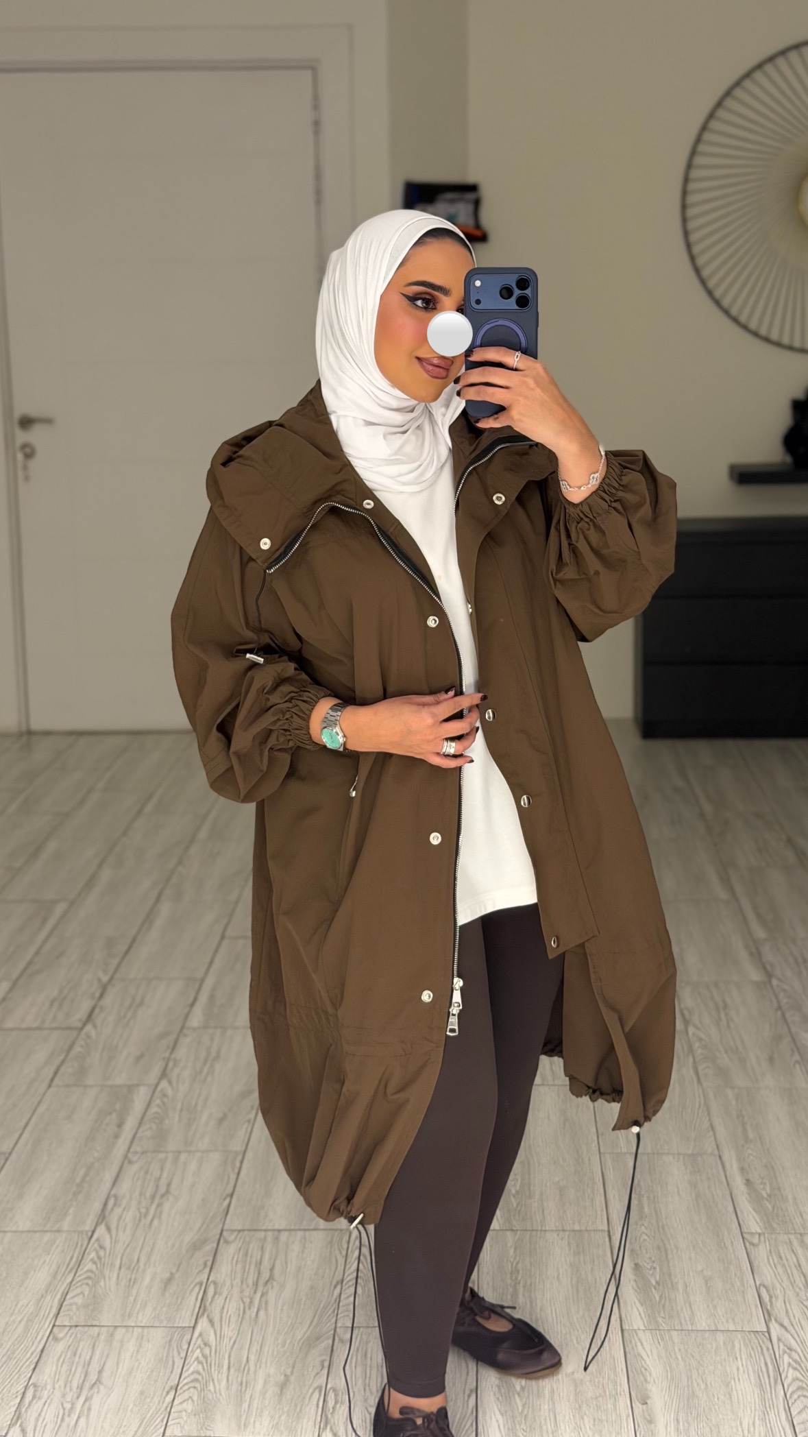 Trench coat - brown - الصورة 2