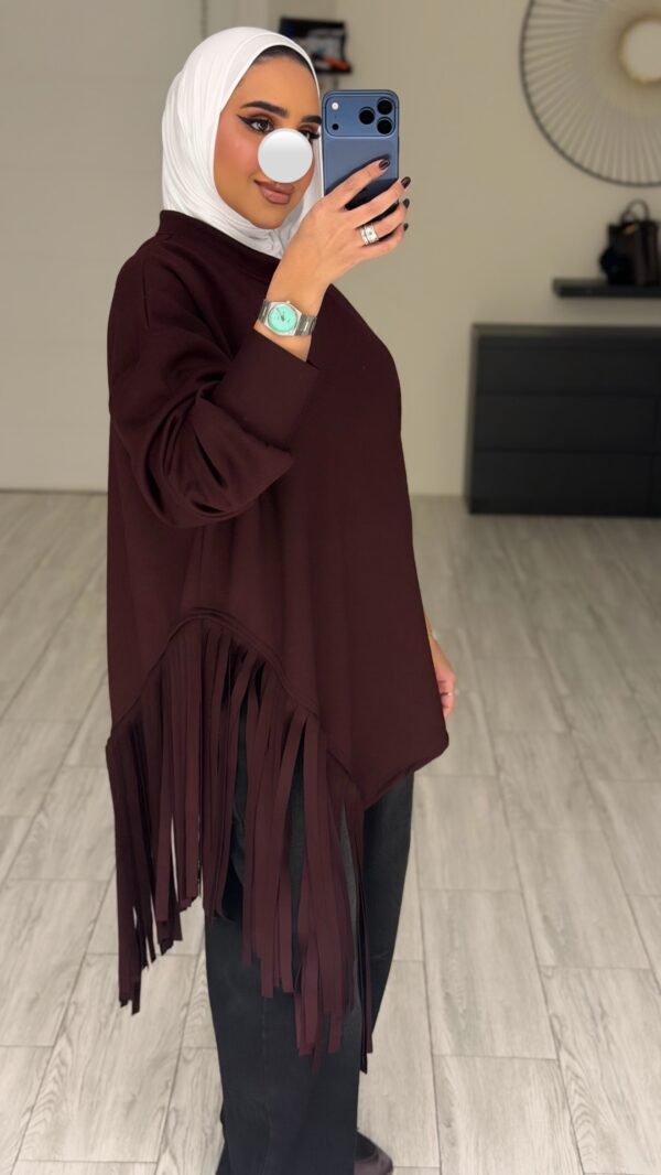 ⁦Hadab Maroon Shirt⁩ - الصورة ⁦2⁩