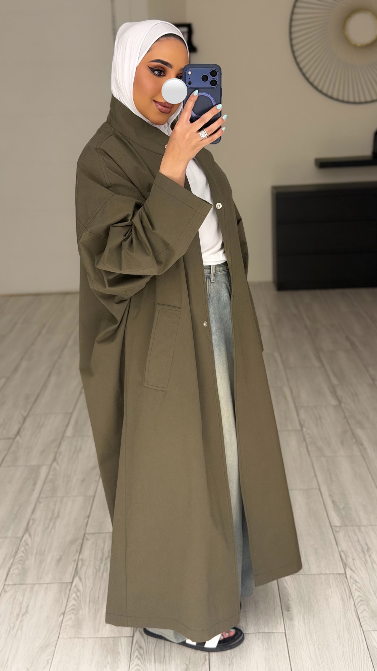 Olive Jacket - الصورة 3