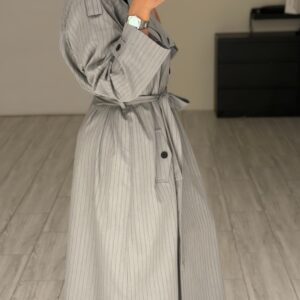GreyXBlack Trench coat