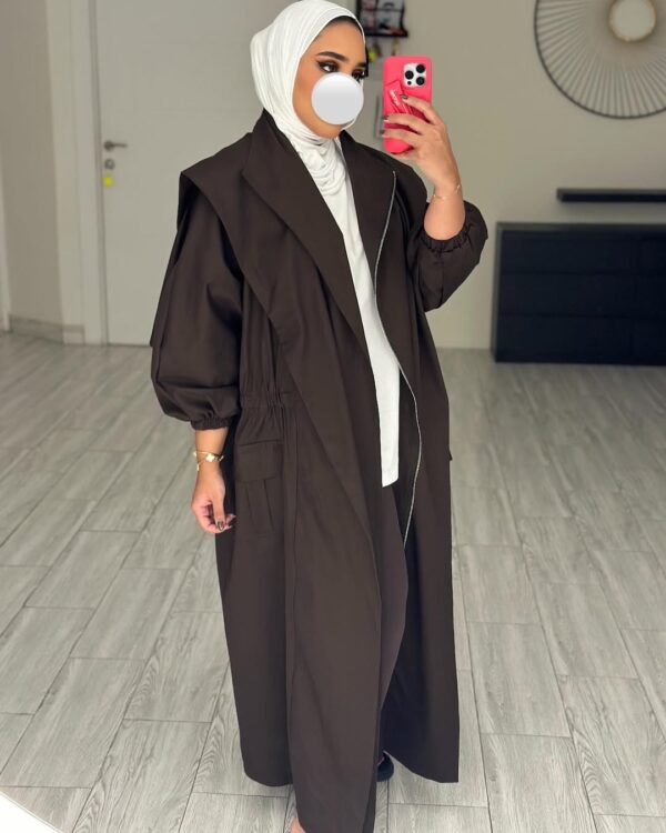 ⁦Brown Trench Coat⁩ - الصورة ⁦2⁩
