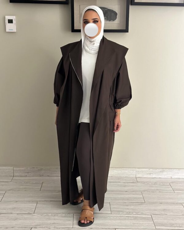 ⁦Brown Trench Coat⁩ - الصورة ⁦5⁩