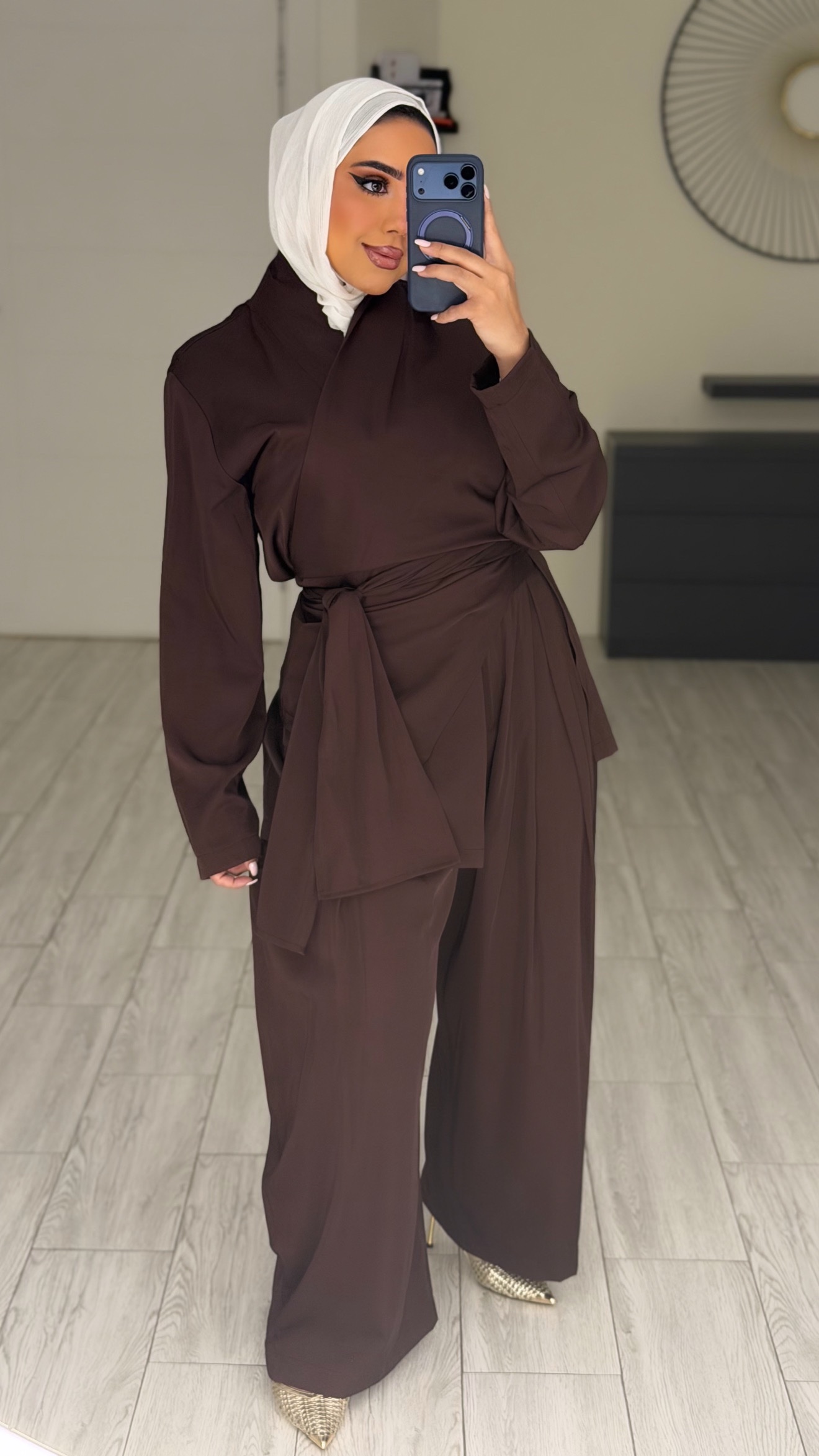 Wrapping Set - burgundy