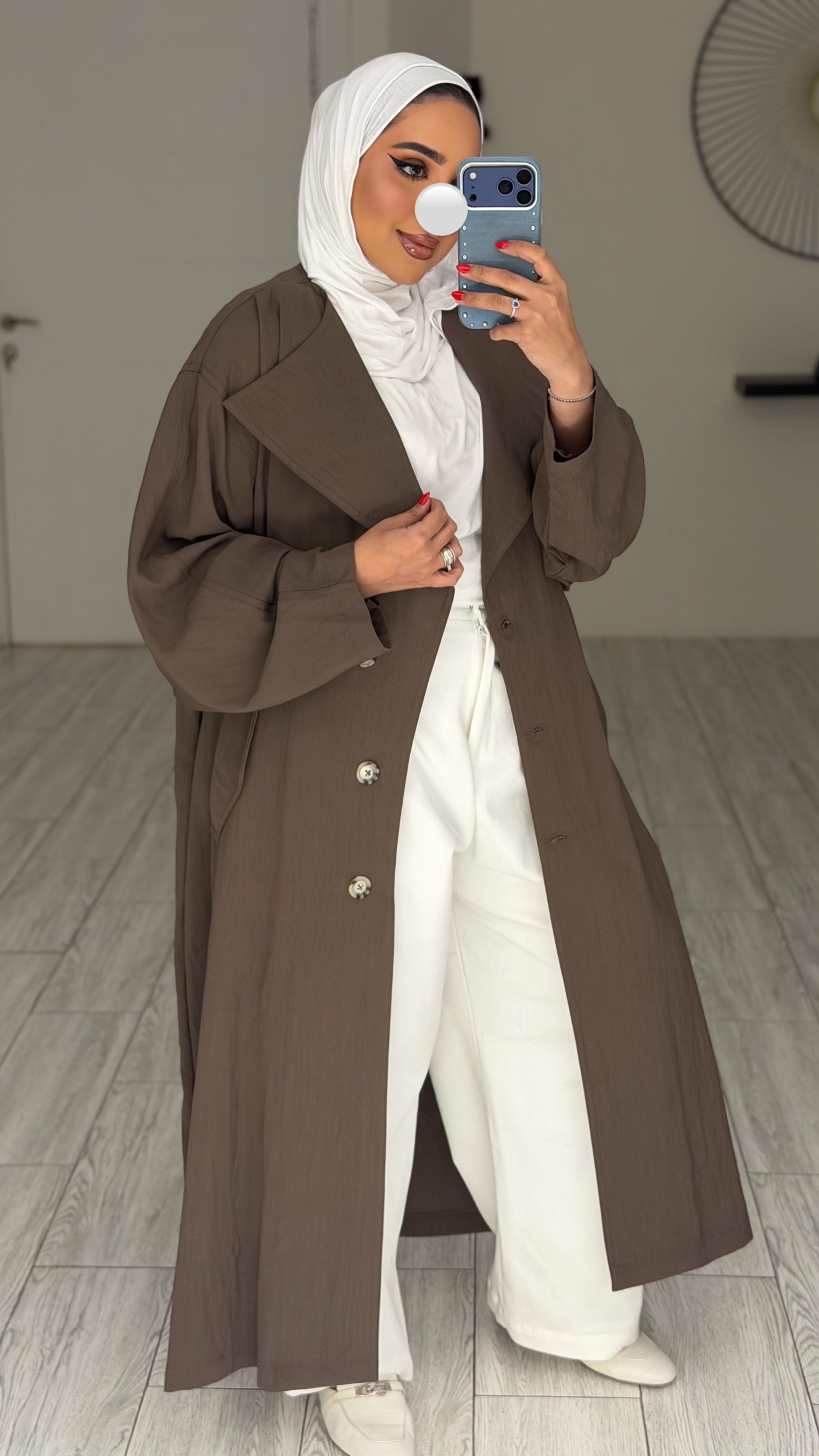 Alora Trench coat - Dark Beige