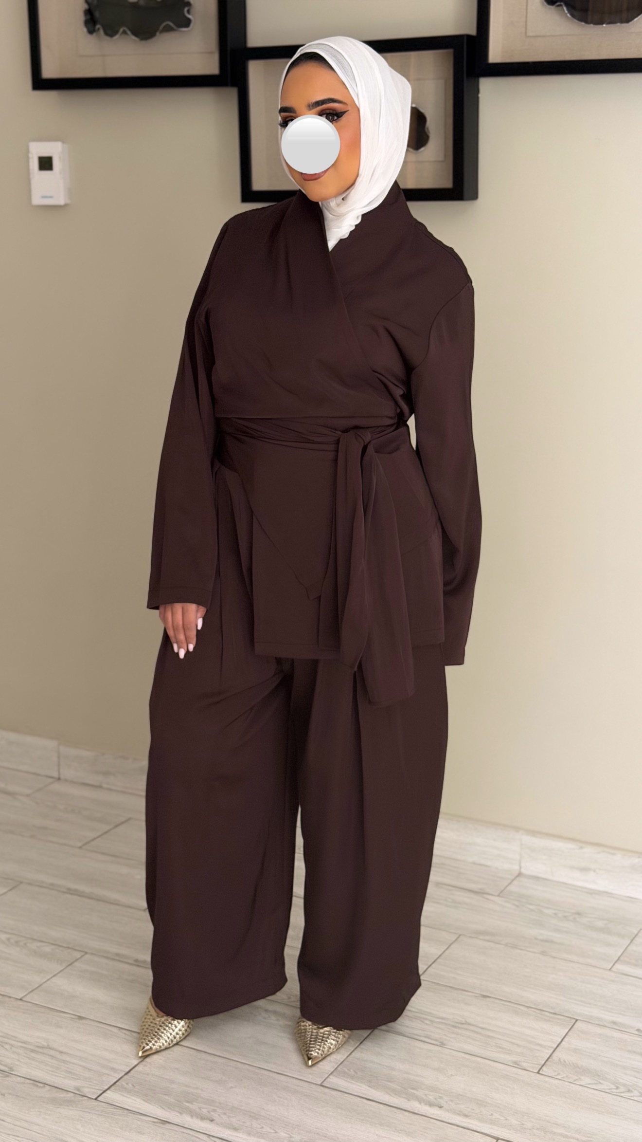 Wrapping Set - burgundy - الصورة 6