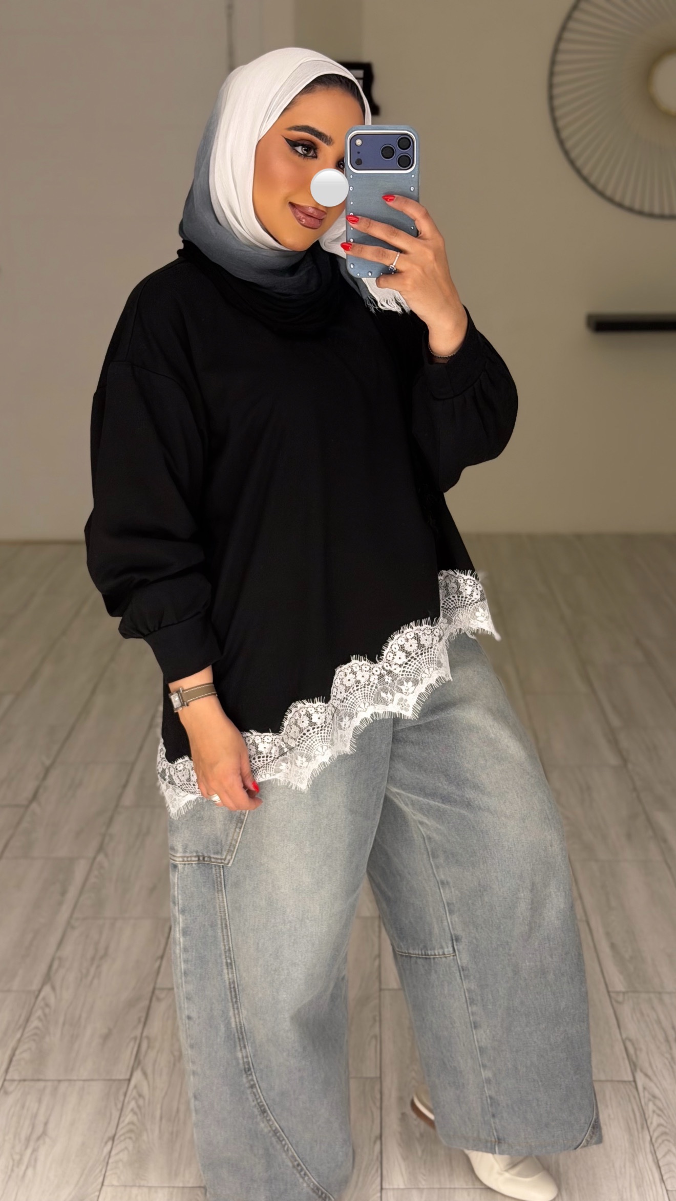 Danteil top - Black