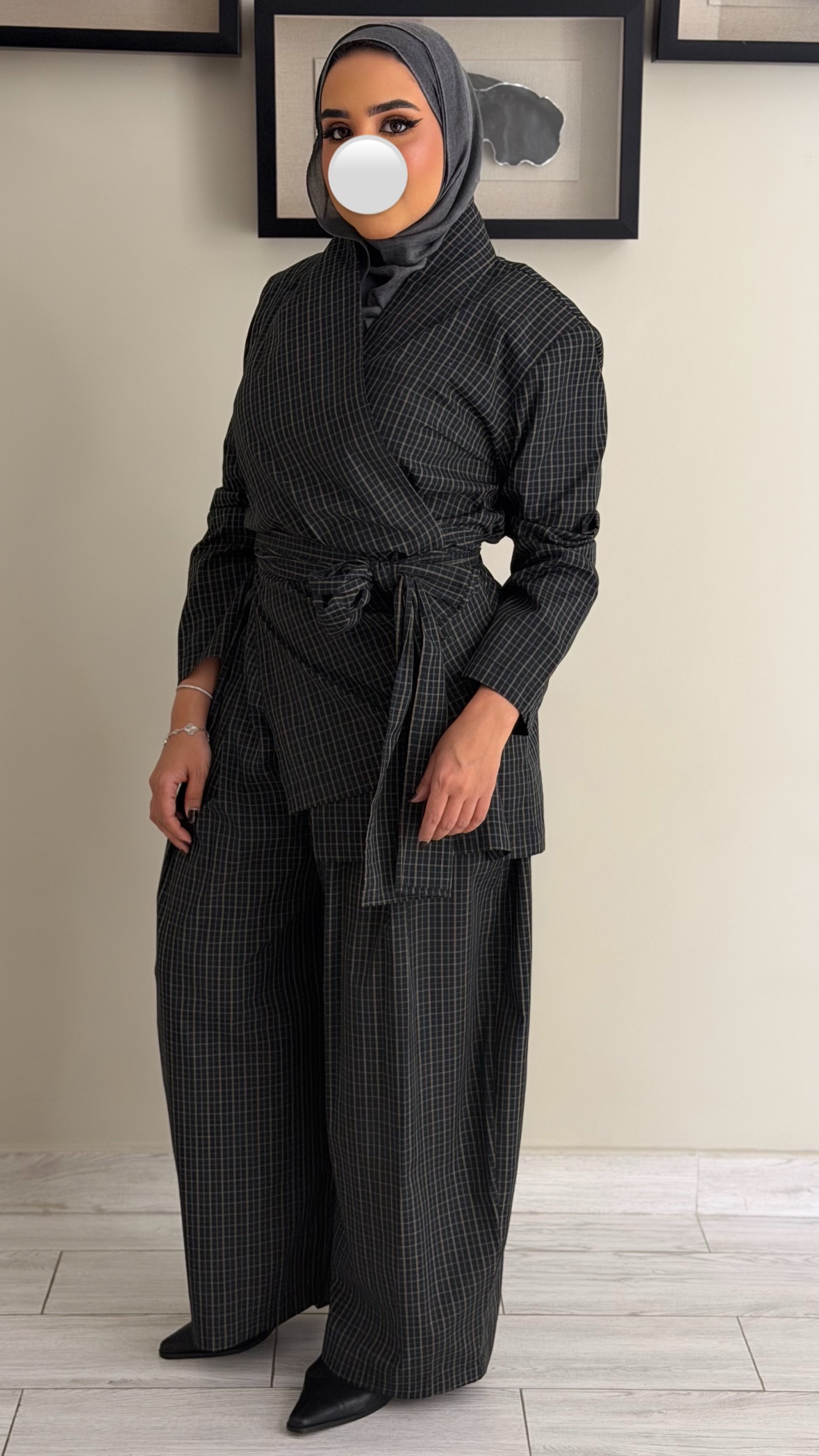 Checked Set - BlackxGrey - الصورة 4