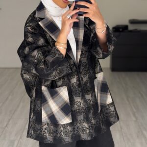 CheckedXDanteil jacket