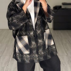 Alternative view of CheckedXDanteil jacket