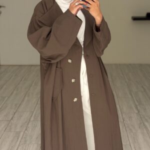 Alternative view of Alora Trench coat - Dark Beige
