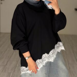 Danteil top - Black - الصورة 4