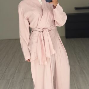 Alternative view of Wrapping Set - baby pink