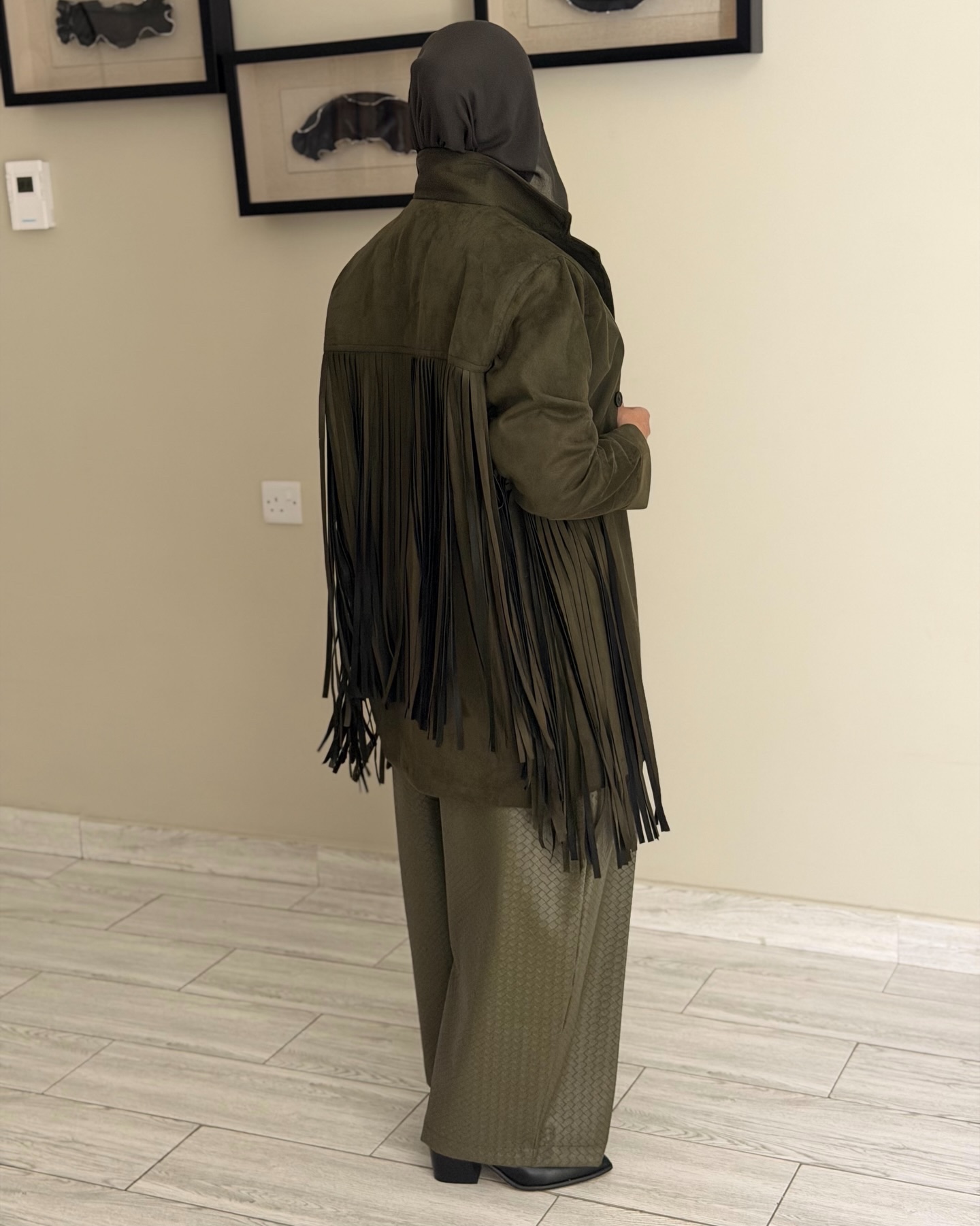 CowBoy Jacket - Olive - الصورة 9