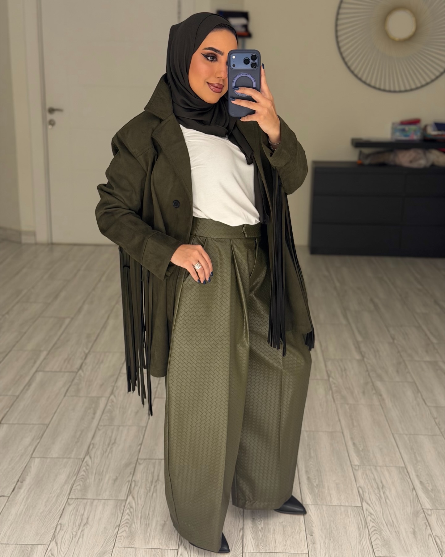 CowBoy Jacket - Olive - الصورة 6