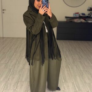 Alternative view of CowBoy Jacket - Olive