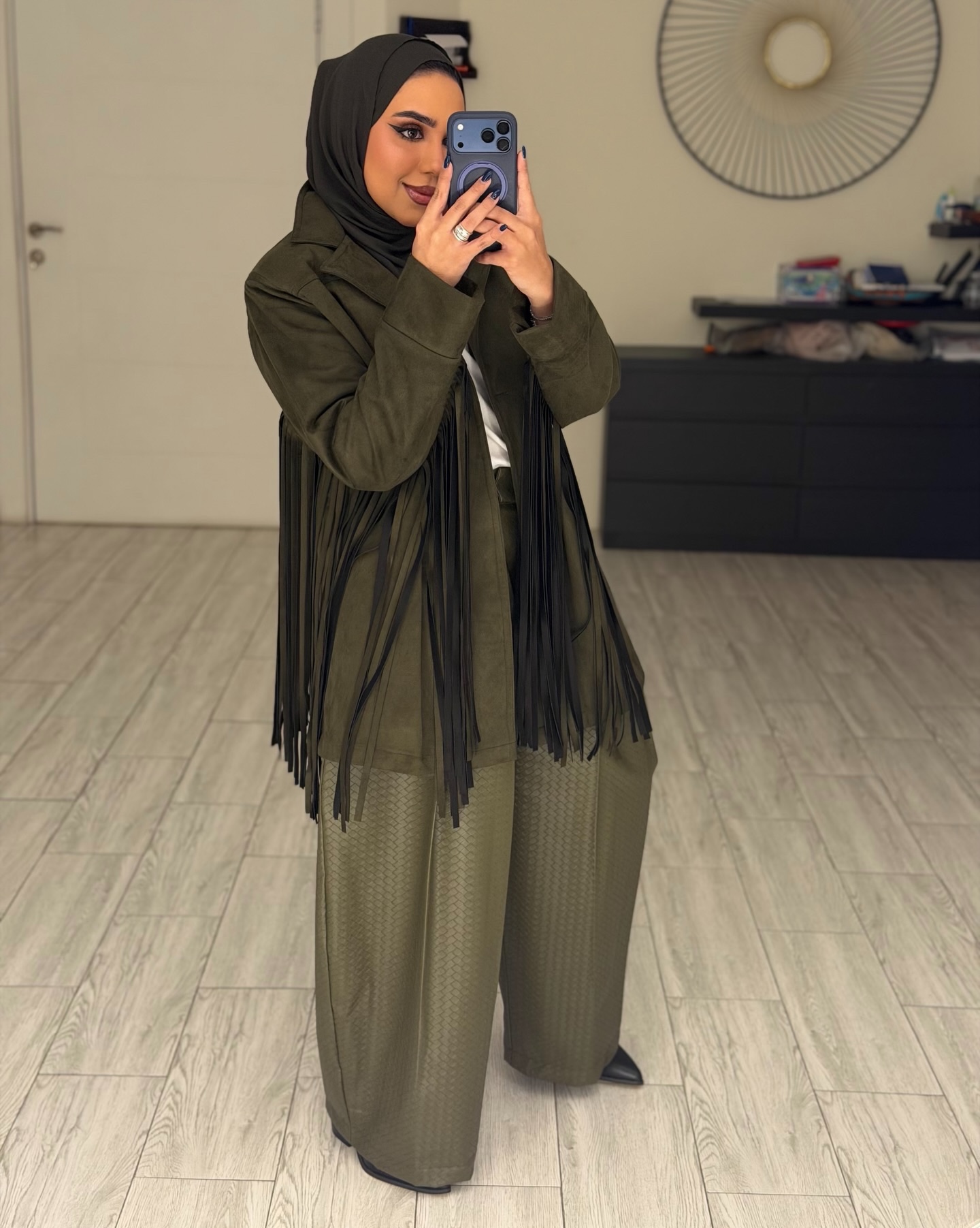 CowBoy Jacket - Olive - الصورة 2