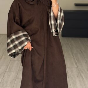 Alternative view of Casual kaftan - Brown