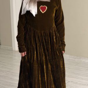 Alternative view of Gold kaftan - Heart