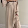 Belted kaftan