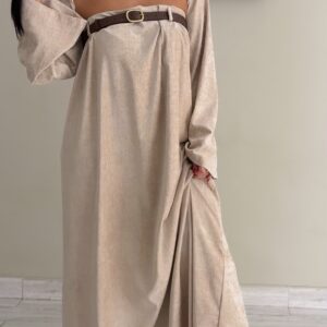 Belted kaftan