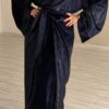 Shinney navy kaftan