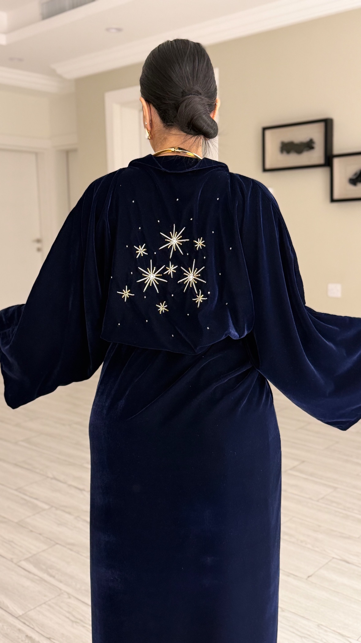 Navy Kaftan