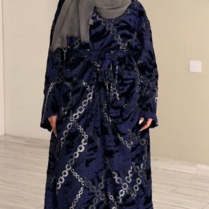 Navy kaftan - wrapping