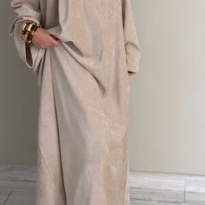 Alternative view of Belted kaftan