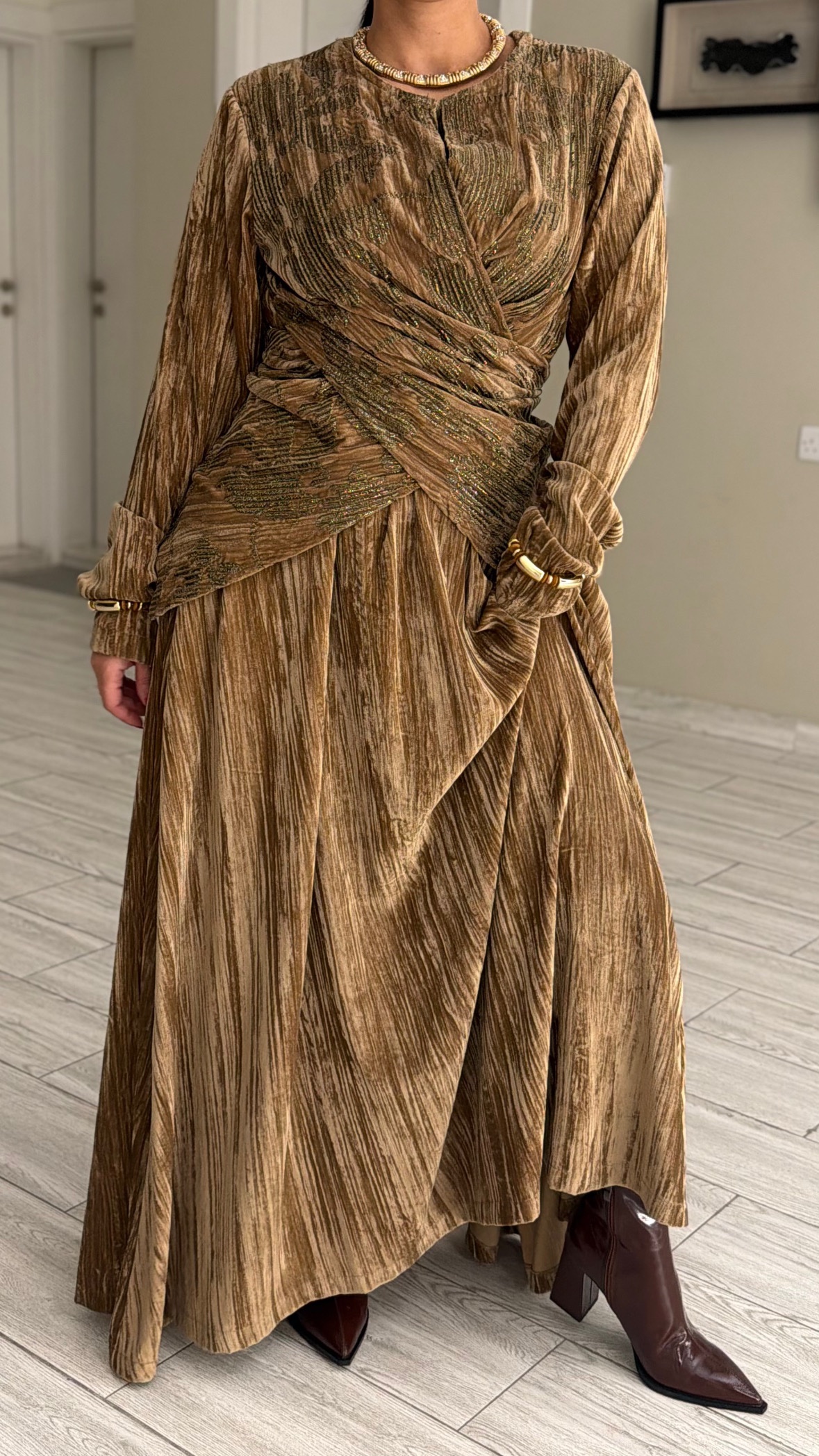 Wrapping Kaftan - Beige