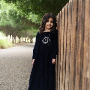 Alternative view of Moon Kaftan - Navy Blue