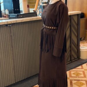 Alternative view of CowBoy Brown dress-top