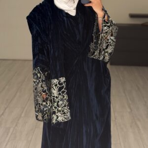 Alternative view of دراعه فري سايز - تركواز الاكمام شك